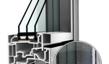 Okna z PVC odporne na pogodę