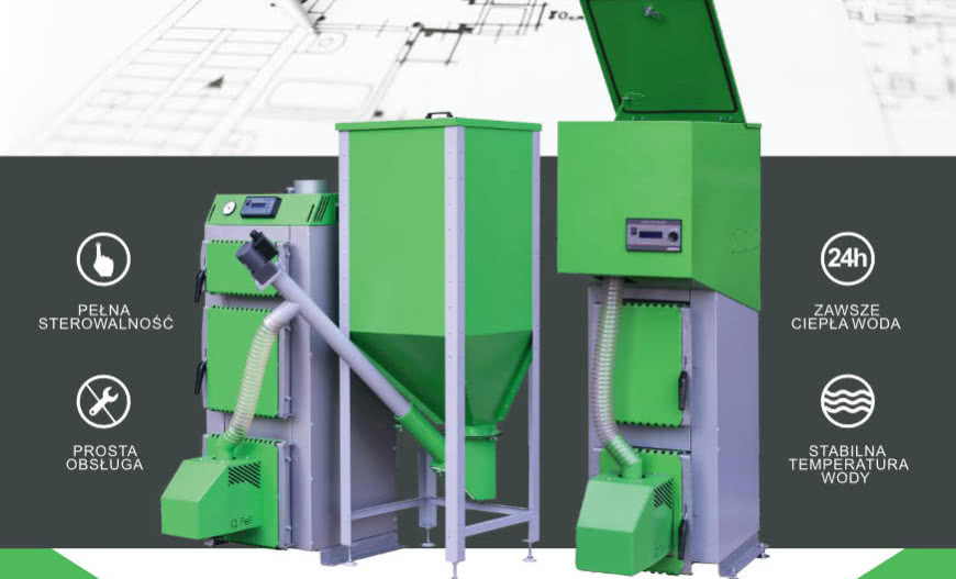 Kotły na pellet idealne do małych kotłowni 