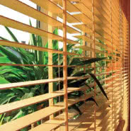 Żaluzje poziome drewniane