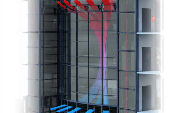 Zastosowanie fasadowych okien oddymiających