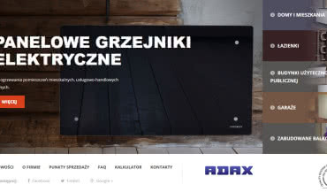 Elektra zaprasza do nowego serwisu grzejnikiadax.pl