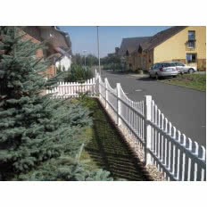 Ogrodzenie - model \"Transparent\" wypukły lub wklęsły