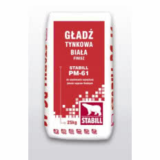 Gładź tynkowa biała Finisz Stabill PM-61