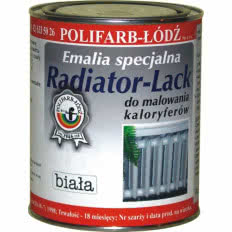Emalia Radiator-Lack