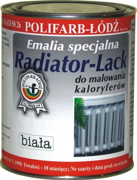 Emalia Radiator-Lack