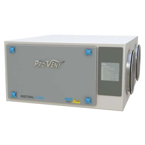 Rekuperator MISTRAL 600 P podwieszany