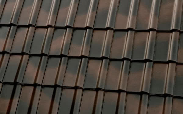 Dachówka ceramiczna Piemont jesienny liść angobowana