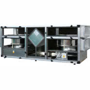 Rekuperator EkoZefir Rk-1500-KP z nagrzewnicą elektryczną