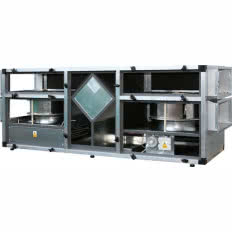 Rekuperator EkoZefir Rk-1500-KP z nagrzewnicą elektryczną