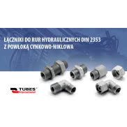 Łączniki do rur hydraulicznych DIN 2353 z powłoką cynkowo-niklową