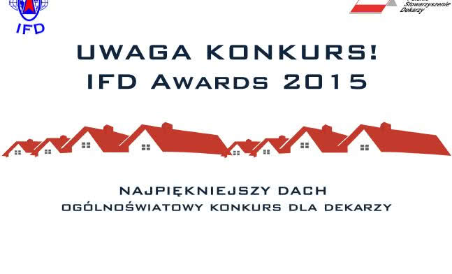 Konkurs IFD Awards 2015 na najpiękniejszy dach