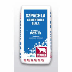 Szpachla cementowa biała STABILL PCZ-15