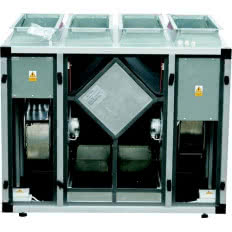 Rekuperator EkoZefir Rk-2000-UP z nagrzewnicą elektryczną