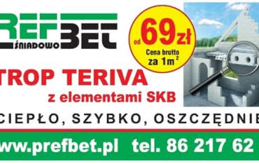 Niższe ceny na strop Teriva!!