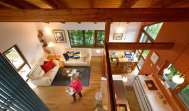 Modelowy dom WALD z produktami DAKO