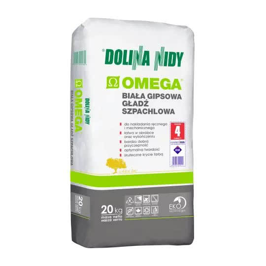 OMEGA - biała gipsowa gładź szpachlowa