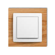 Łącznik i ramka z drewna DECO