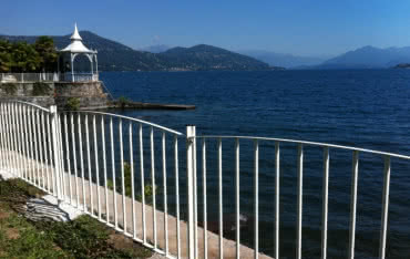 Eleganckie panele Betafence chronią willę nad Jeziorem Maggiore