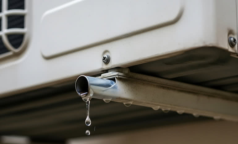 Klimatyzacja cieknie? Oto przyczyny i rozwiązania problemów z odprowadzaniem skroplin