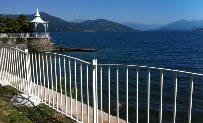 Eleganckie panele Betafence chronią willę nad Jeziorem Maggiore