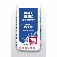 Biała gładź cementowa Stabill PCZ-13