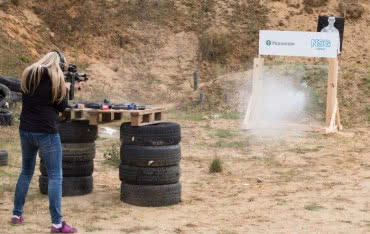 Test szkła kuloodpornego Pilkington