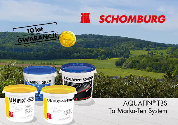 AQUAFIN®-TBS system -10-lat gwarancji na szczelny taras i balkon 