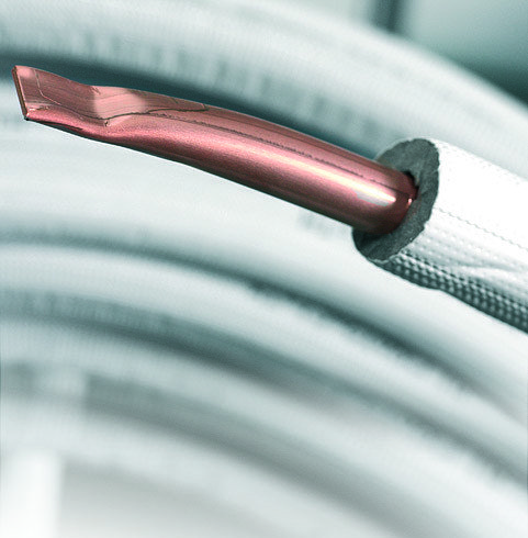 Rura miedziana izolowana