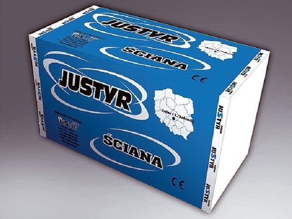 Płyty styropianowe JUSTYR ŚCIANA