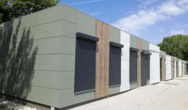 Modułowy budynek Akademii Wychowania Fizycznego we Wrocławiu