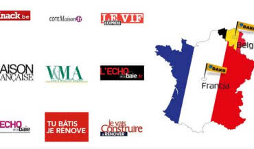 Kampania medialna DAKO we Francji i w Belgii