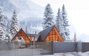 Czy norweska architektura potrzebuje ogrodzeń?