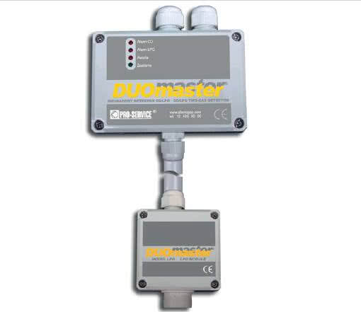 Duomaster CO/LPG – Dwugazowy Garażowy Detektor