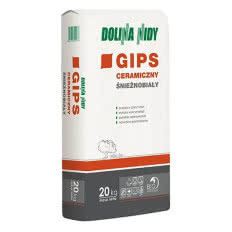 Gips ceramiczny śnieżnobiały