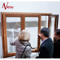 Nowoczesne okna trzyskrzydłowe Roto NT Designo