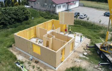 Trendy budowlane - szkieletowe domy prefabrykowane