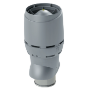 Kominek wentylacyjny VILPE FLOW XL 250/IS/500 jasnoszary