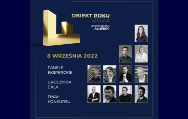 Rozstrzygnięcie konkursu "Obiekt Roku w Systemach Aluprof"