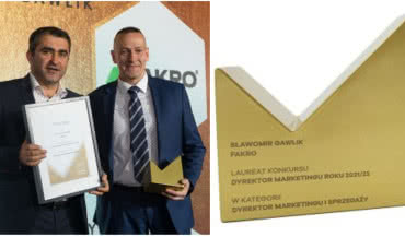 Dyrektor Marketingu Roku 2022 - FAKRO wśród najlepszych