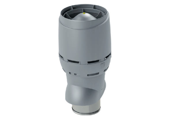 Kominek wentylacyjny VILPE FLOW XL 250/IS/500 jasnoszary