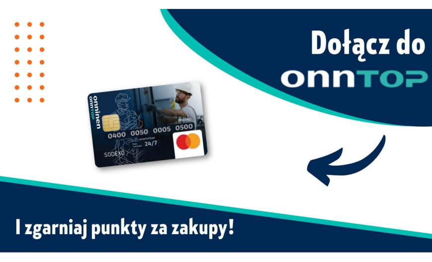 Cashback do 6% na narzędzia i materiały budowlane. Tylko w OnnTop