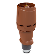 Wentylator dachowy VILPE FLOW ECo190P/125/500 ceglasty