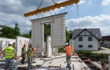 Parkowe Zacisze w Zabrzu – ekspresowa budowa dzięki prefabrykacji ścian z bloków Silka