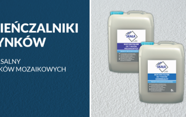 Rozcienczalniki do tynków już w sprzedaży