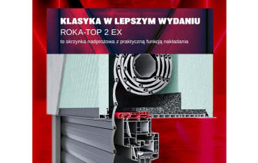 Roka-Top 2 EX - skrzynka nadprożowa z funkcją nakładania 