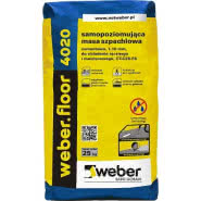 Samopoziomująca cementowa masa szpachlowa weber.floor 4020