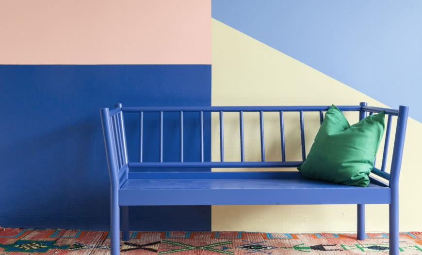 Trend kolorystyczny Clash z farbami kolekcji Tikkurila Color Now 2019