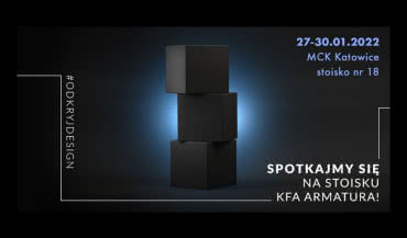 KFA Armatura potwierdza obecność na 4 Design Days 2022
