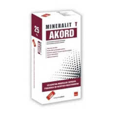 MINERALIT T AKORD - szlachetna mineralana zaprawa tynkarska do natrysku maszynowego