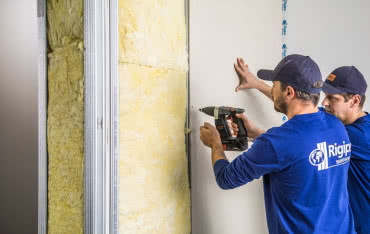 Budowa ścianki działowej z płyt gipsowo-kartonowych 